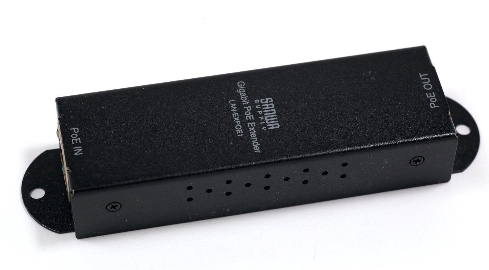 MINT Sanwa LAN-EXPOE1 PoE Extender Repeater 100m Extension Plug & Play Japan
