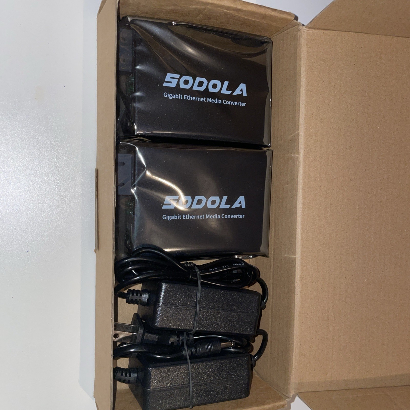 Gigabit SingleMode Fiber to Ethernet Media Converter, Dual SC Fiber,