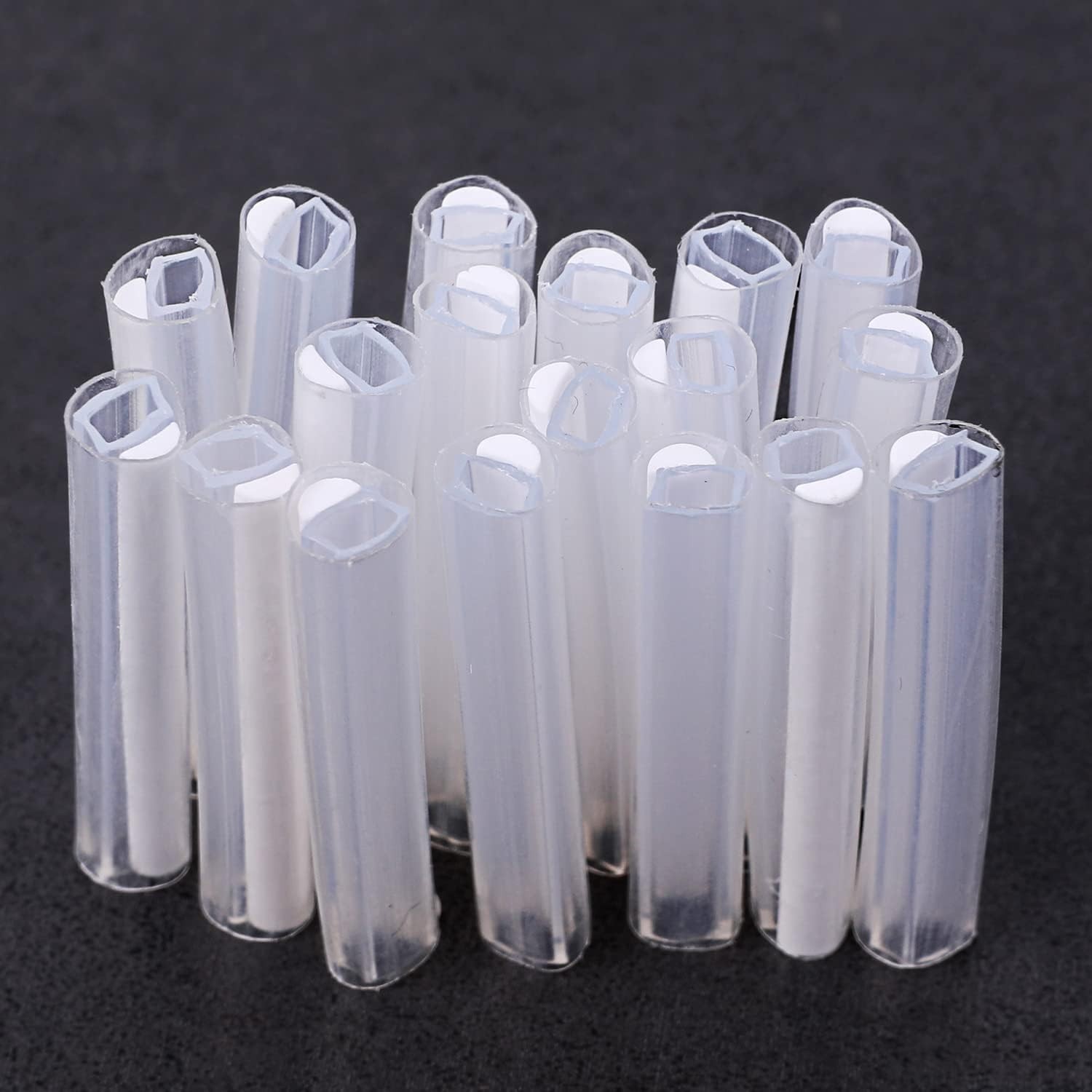 216Pcs Fiber Optic Fusion Sleeves 40mm – Clear