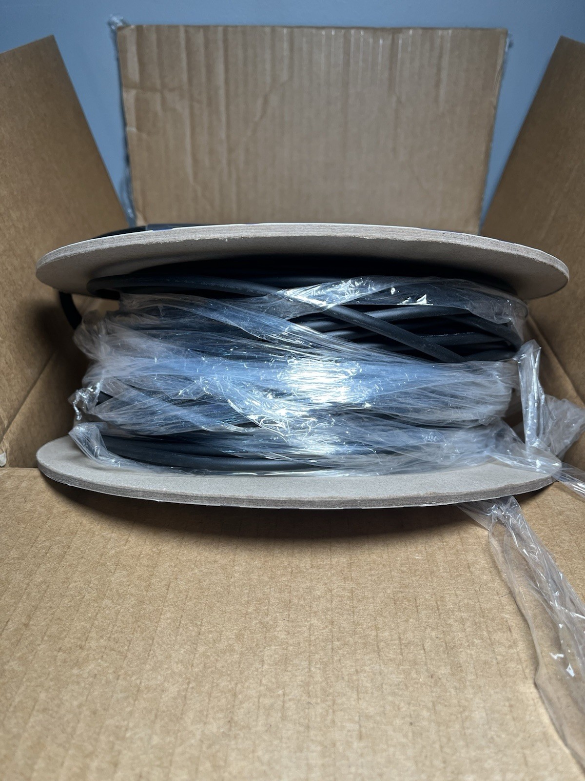 FlyProfiber- OS2 LC to LC Uniboot Outdoor Fiber 75M/246Ft, Outdoor Armored