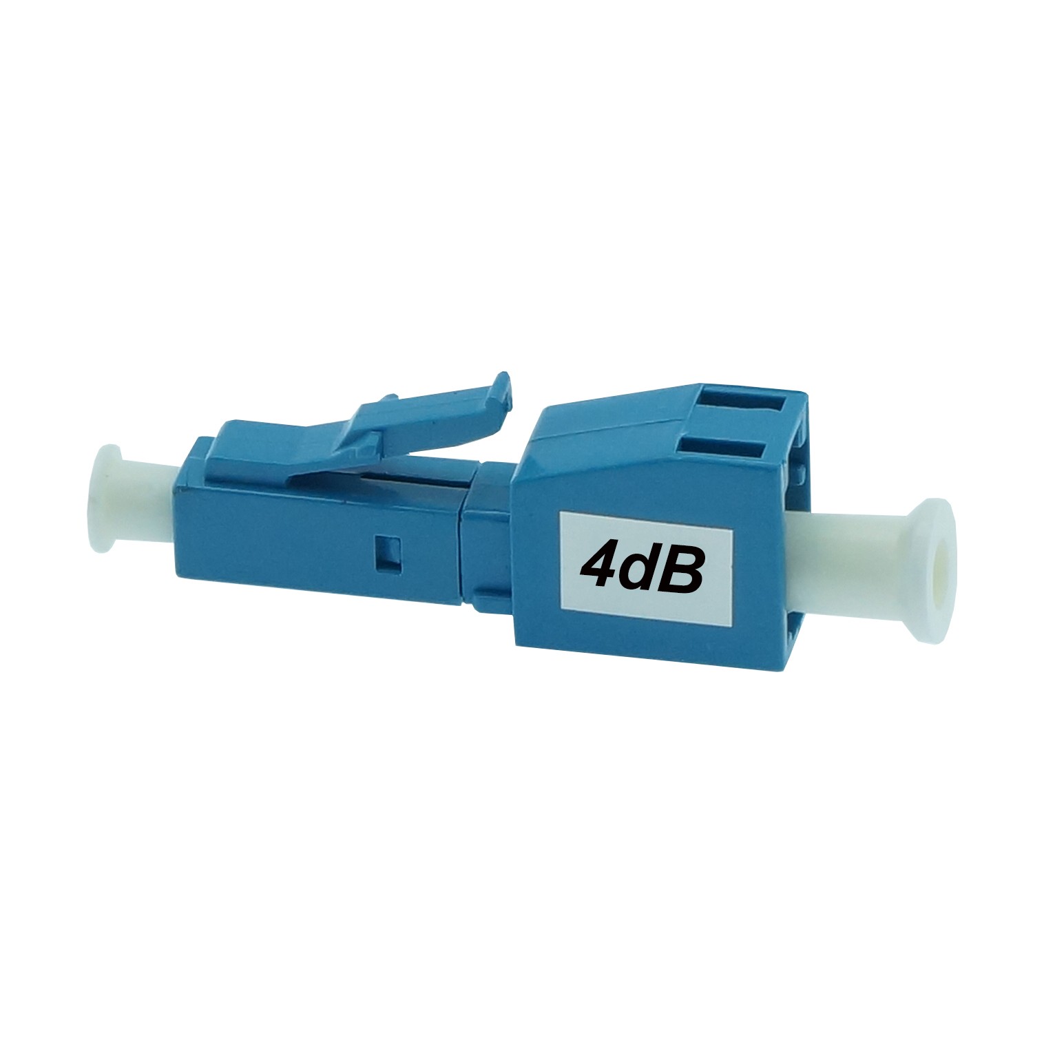 LC/UPC SM Attenuator F-M 4dB Plastic Blue
