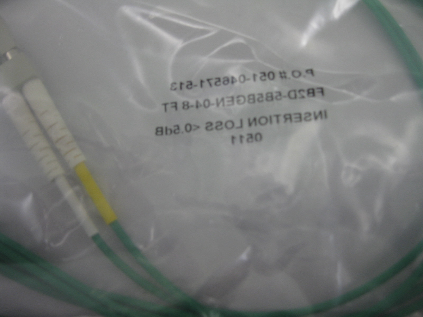 2.4M OM2 LC to LC 50/125 Multimode Duplex Fiber Optic Patch Cable Corning 8′ ft