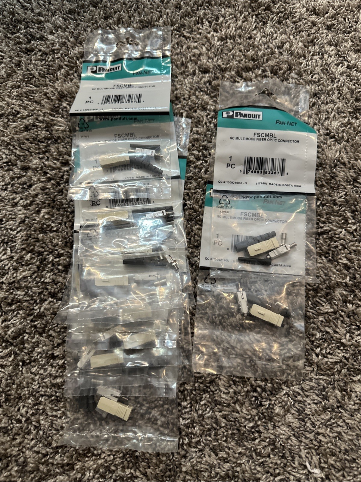 NIP PANDUIT FSCMBL SC MM MULTIMODE CONNECTOR FIBER