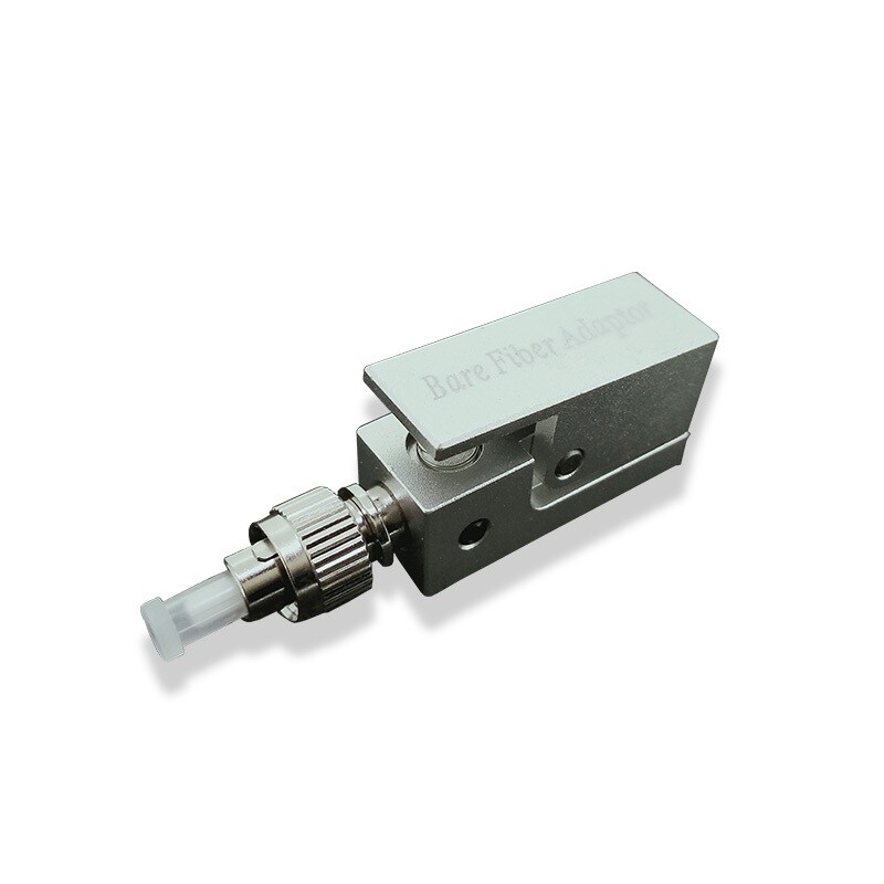 FC square bare fiber adapter coupler flange multiple inside diameters optional