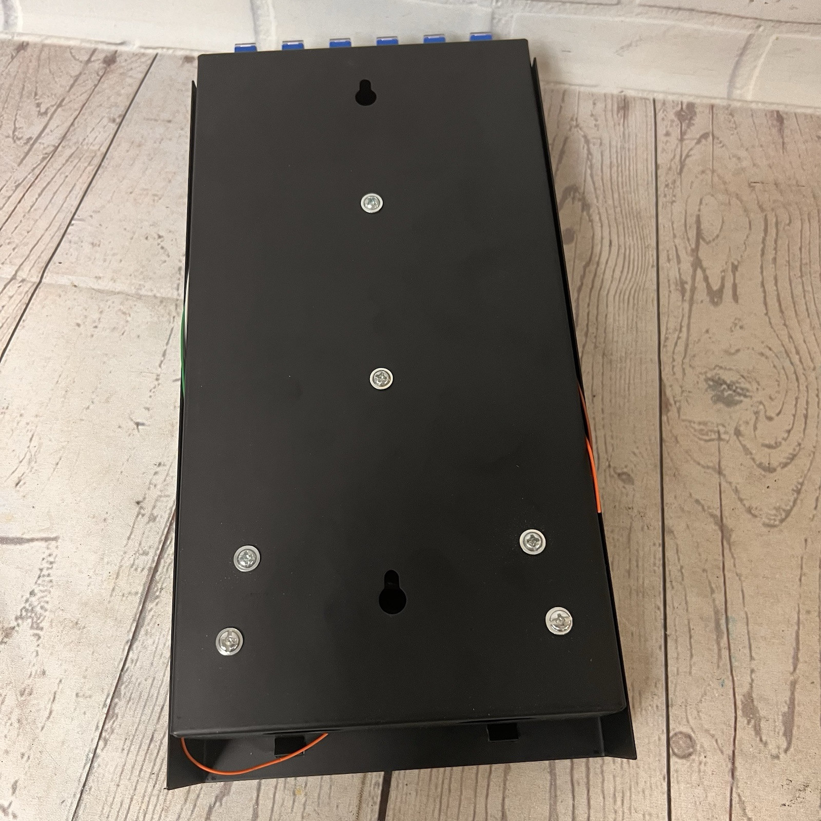 6 port sc singlemode fiber optic wall mount enclosure box splicing LGX Panel Cab