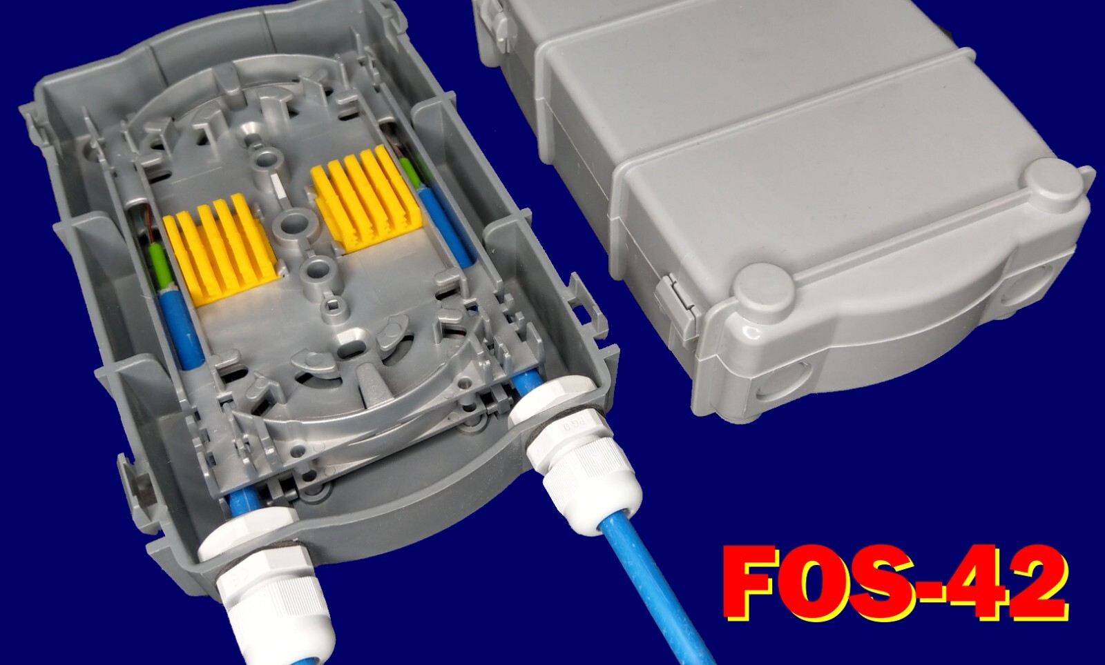 FOS-42 cassette variations Indoor fiber optic distribution box FTTH splice tray