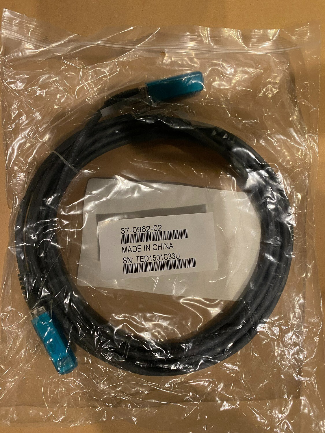 SFP-H10GB-CU5M 10GBASE-CU SFP+ Cisco Twinax cable, passive 5Meter New 37-0962-02
