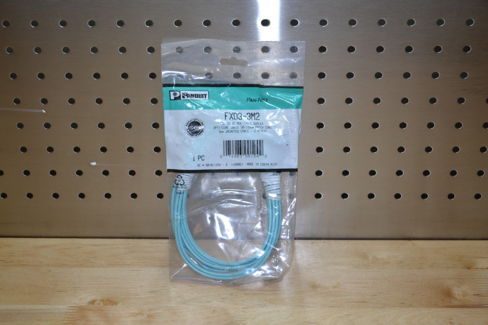 Panduit FXD3-3M2 Patch Cord Pan Net SC TO SC Multimode Duplex 3mm Jacketed New