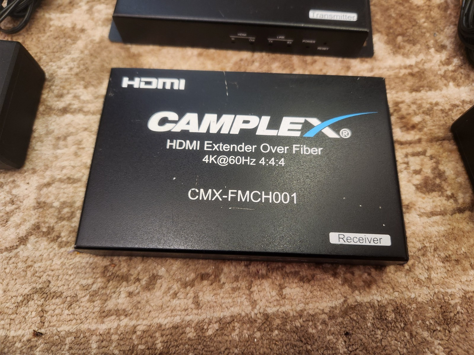 Camplex SFP 4K HDMI 2.0 Fiber Extender w/EDID Transmitter & Receiver CMX-FMCH001