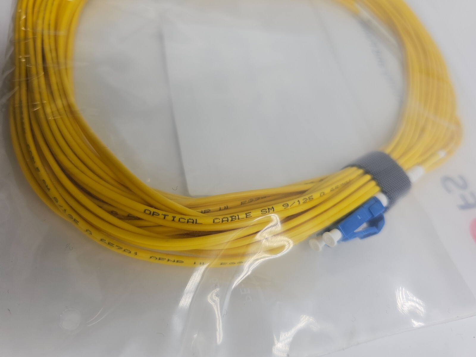 (QTY 2) FS Single SMLCDX Mode Fiber Patch Cable 10M OS 9/125 Single Mode LC-LC
