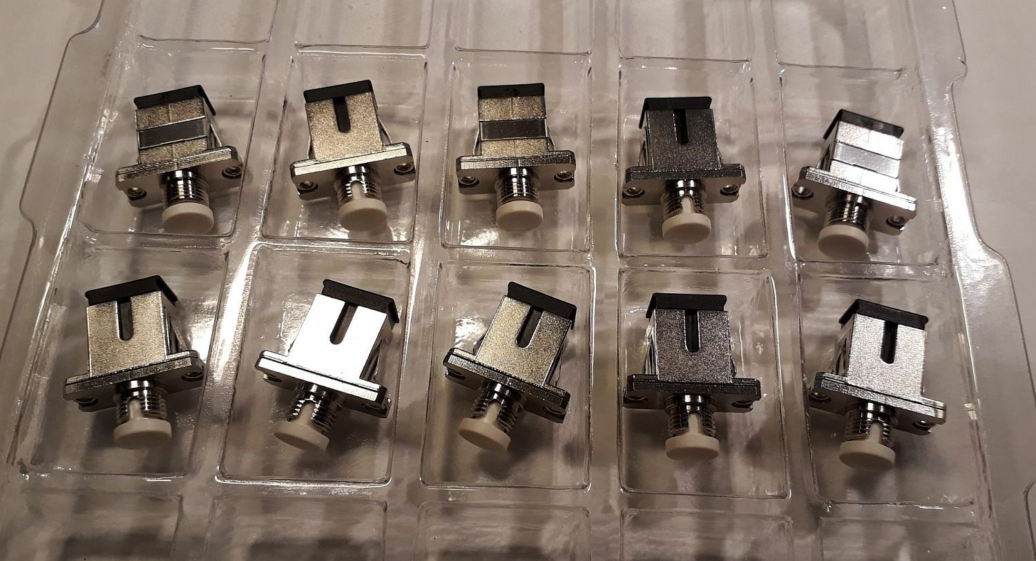 Optical Fiber Connector FC SC Adapter – 10pcs lot