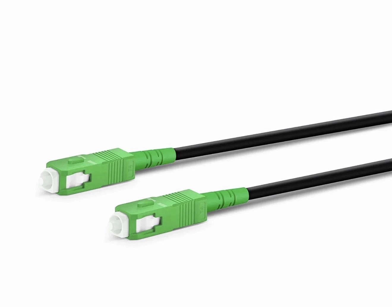 Armored Fiber Optic Patch Cord 3.0mm LSZH SC/APC-SC/APC SX SM 40 Meters FAST SHP