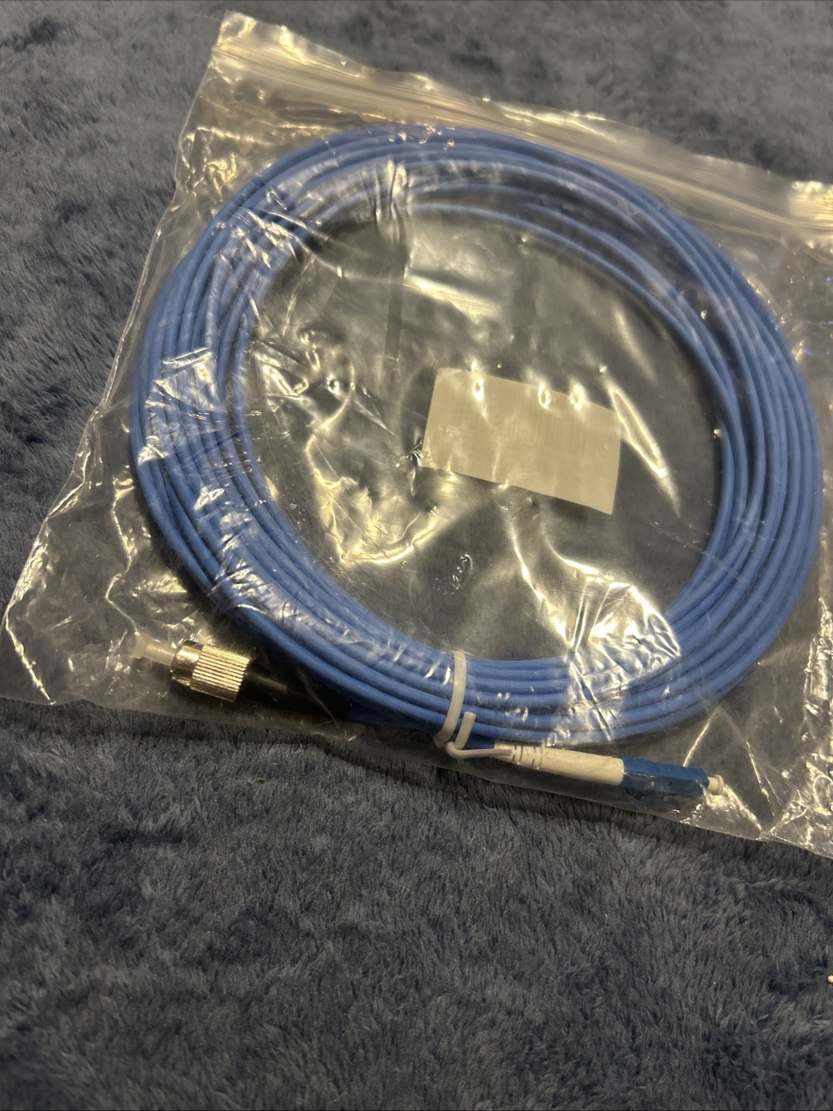10m / 33 Ft 15m LC to ST UPC Armored Fiber Optic Patch Cord Cable New A11