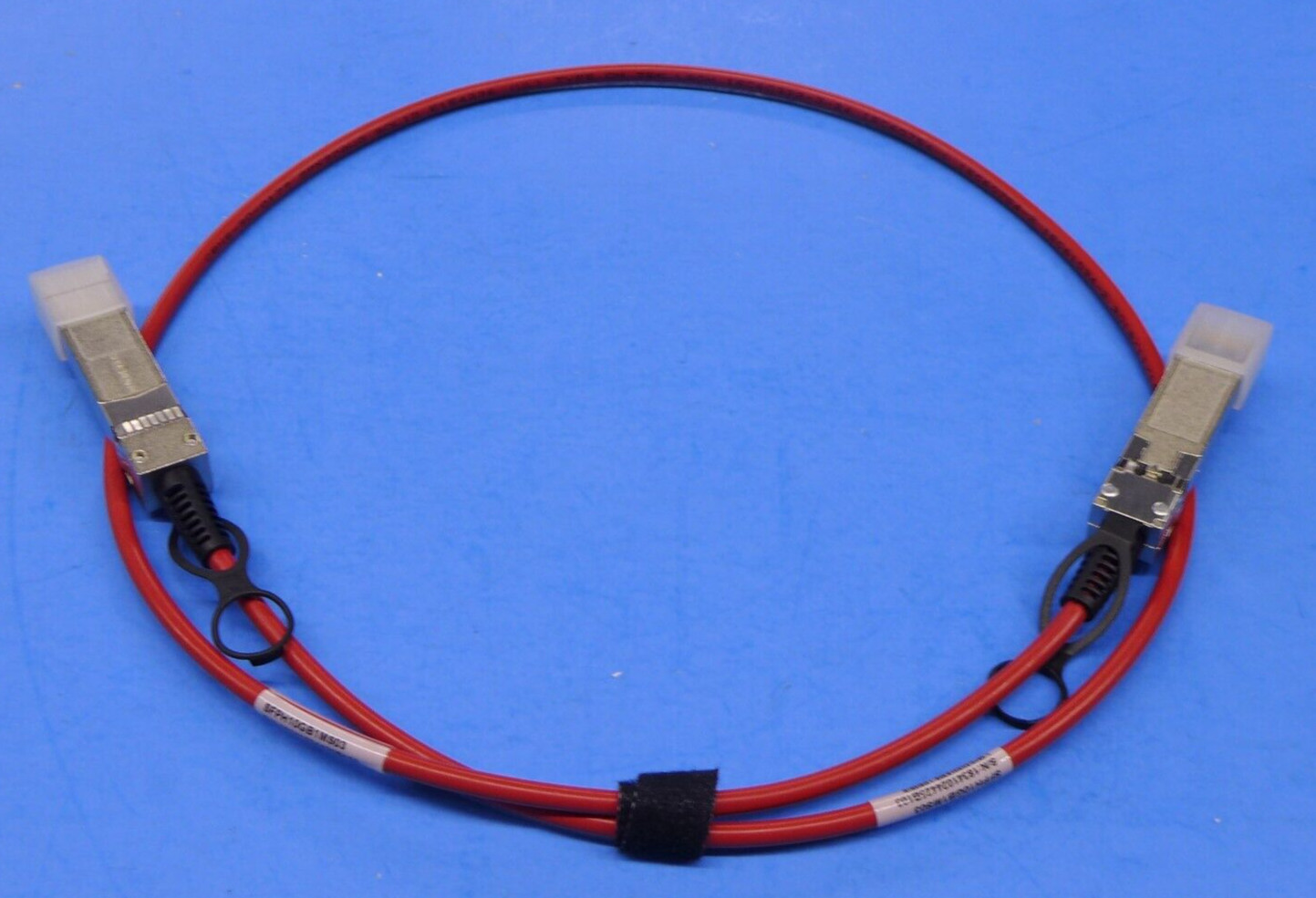 New Siemon 1M Fiber Optic Cable SFP+ 30AWG Red Cable Assembly SFPH10GB1MS03