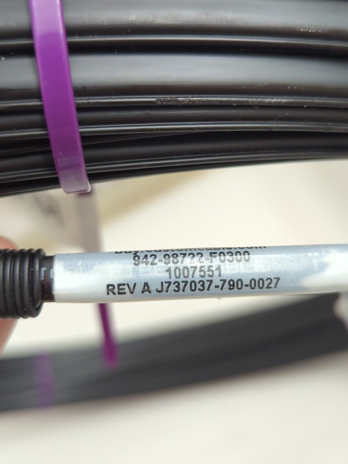 OptiTap Compatible to Blunt Flat Drop Cable Assembly 1 Fiber Singlemode 300 ft.