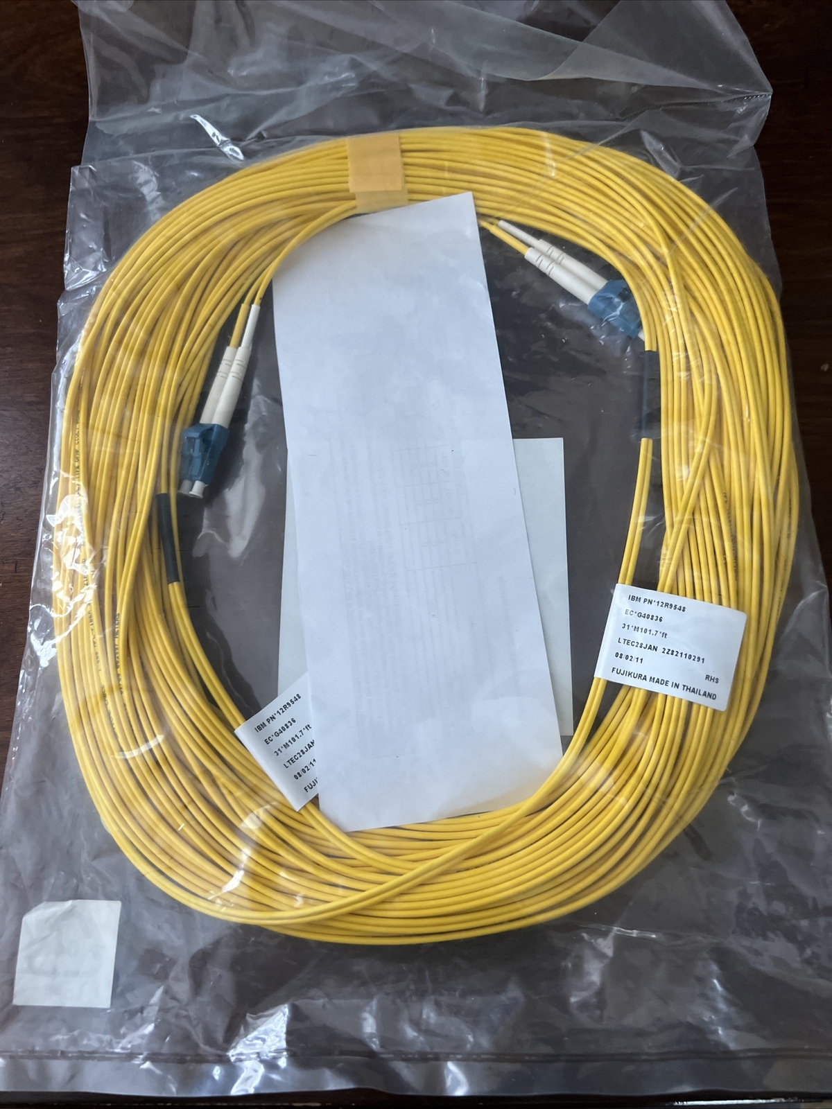 100 Ft IBM Fiber Optic Cable