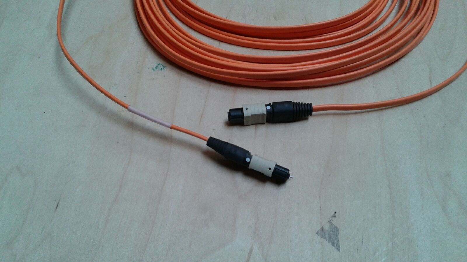 10m MTP(MPO) 50/125 Multimode Fiber OpticCable Key-up to Key-down Male to Female