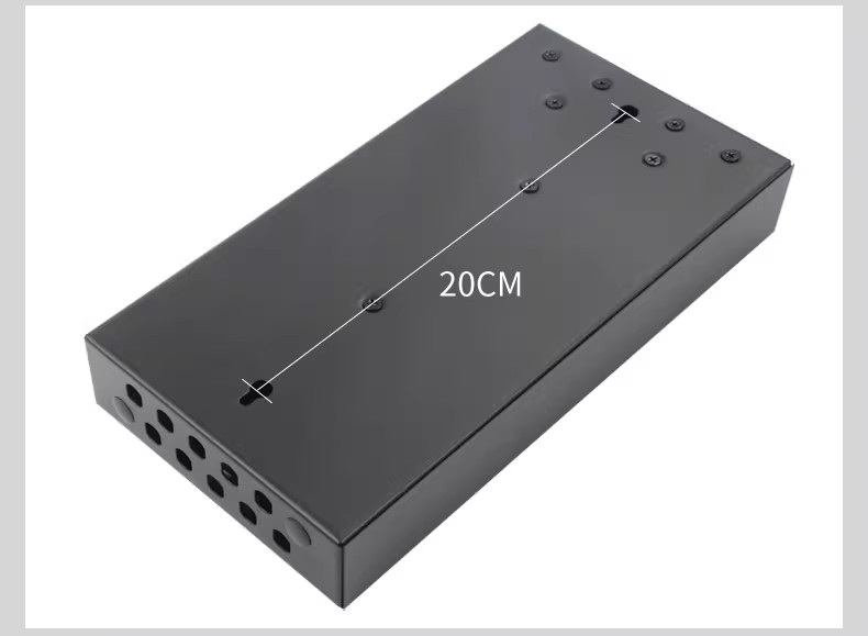 2/4/6/8/10/12 Ports Fiber Optic Terminal Box SC/FC/LC/ST SM Desktop Splice Box