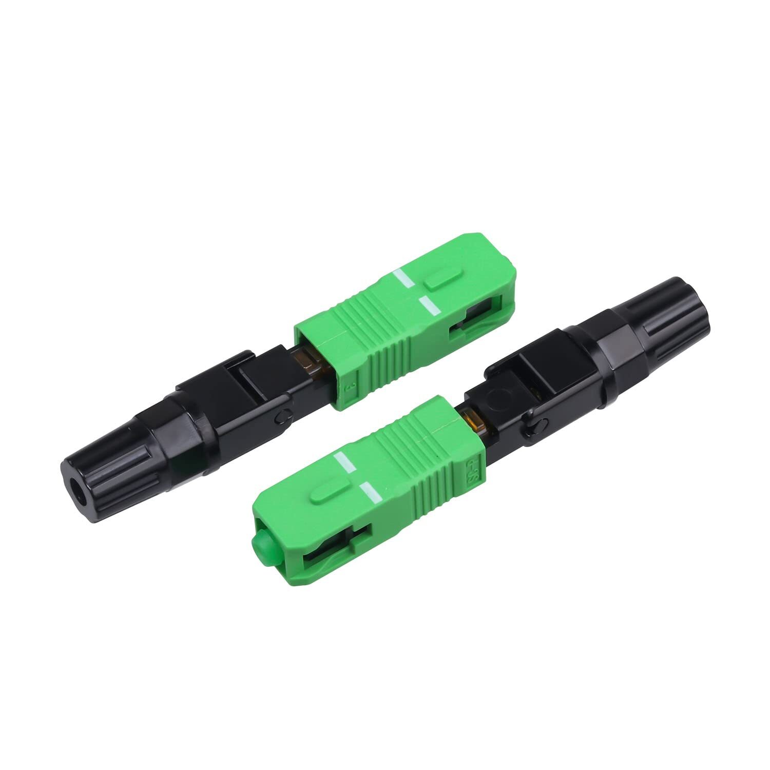 20-Pack FTTH SC/APC Fiber Quick Connector Optic Fiber Fast Connector Adapter …