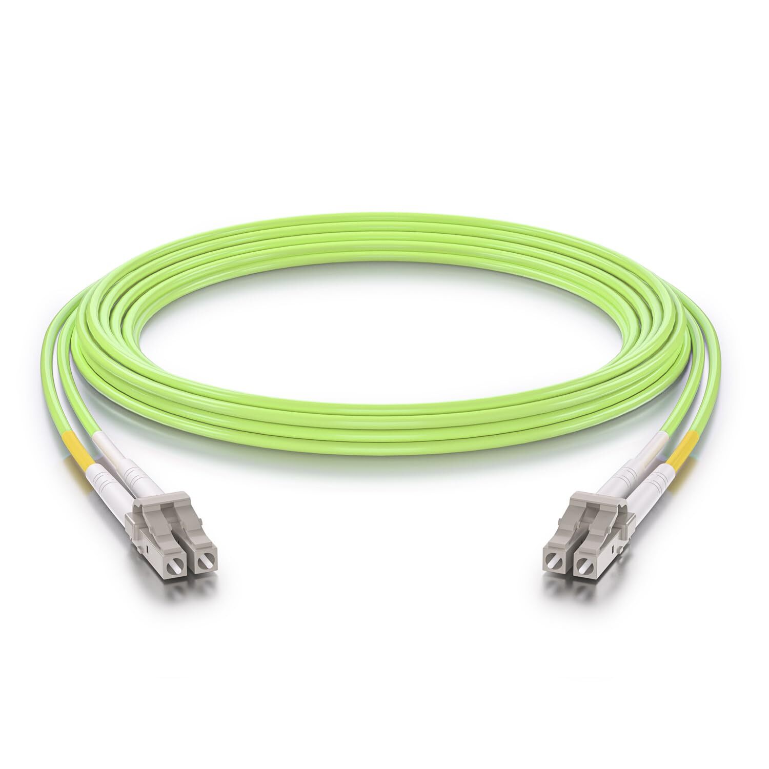 OM3 OM4 OM5 OS2 LC to LC Fiber Optic Patch Cable, Duplex LC MMF SMF Cable 1-40m