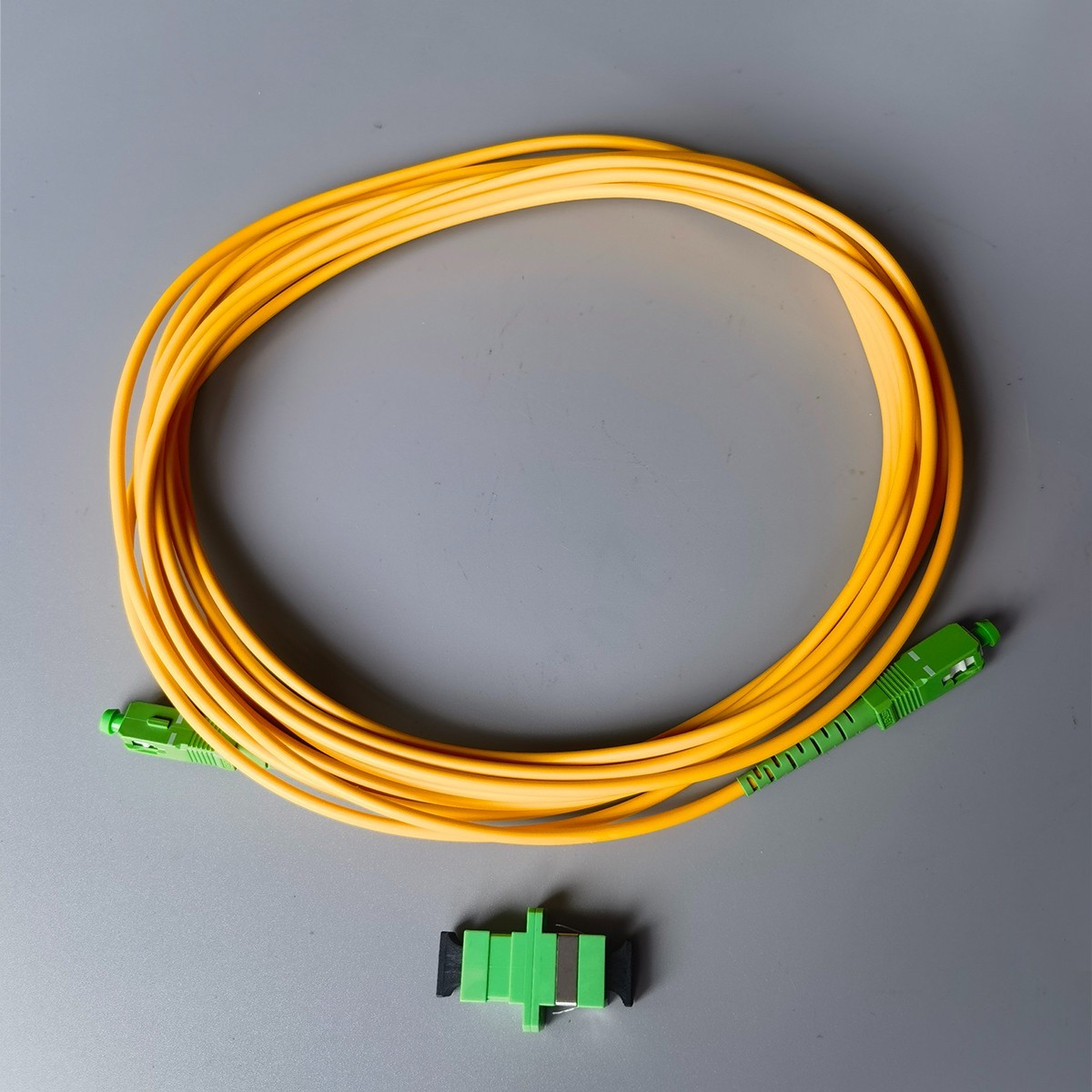 Fiber Optic Cable 1.5M-30M SC/APC-SC/APC Indoor FTTR Single Mode Free Adapter