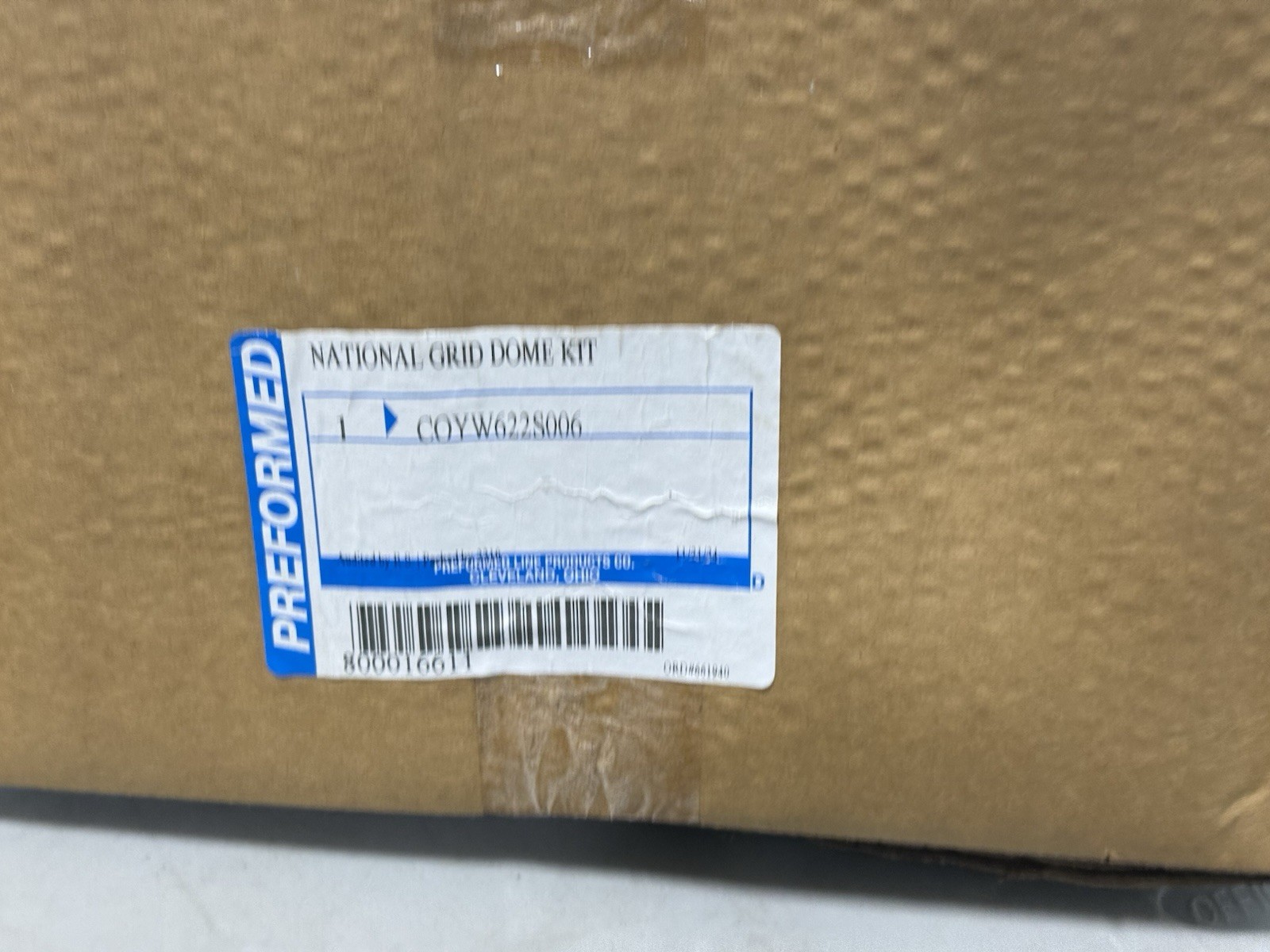 PLP Coyote Dome Closure Kit 6.5″ x 22″ COYW622S006 – Unused Open Box