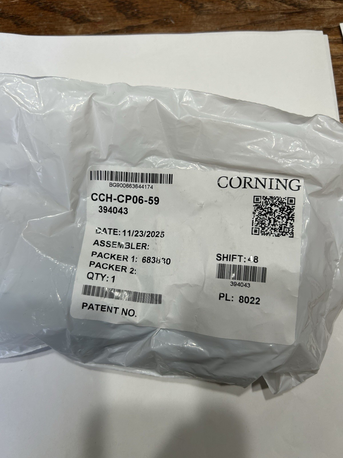 Fiber Lot Corning, commscope, unicams, patch cord, fanout kit, Allen tel,