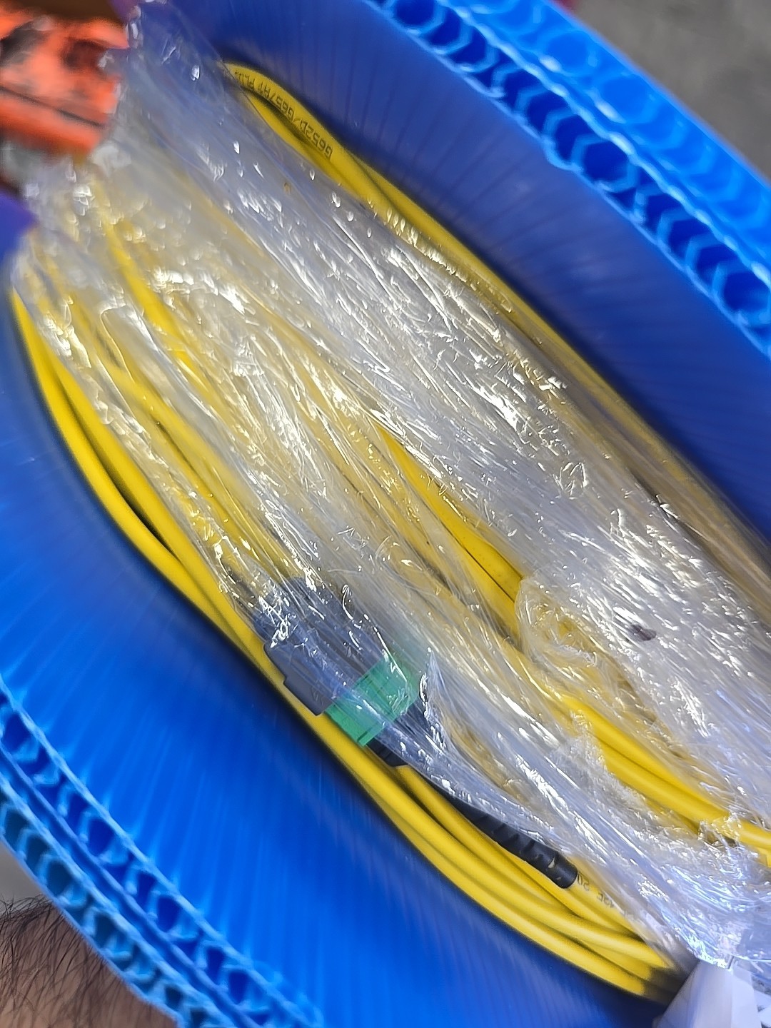 304 Meter OS2 9/125 Singlemode 12 Fibers Trunk Cable Female To Female MTP 12/12