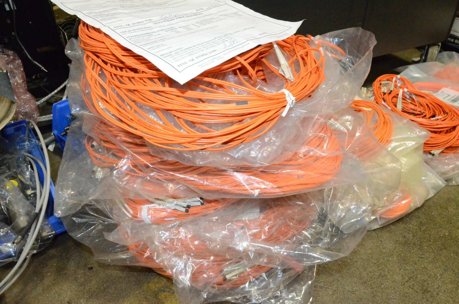 3M LC-LC 50/125 Duplex Multimode Fiber Optic Patch Cord Carlyle Beldon