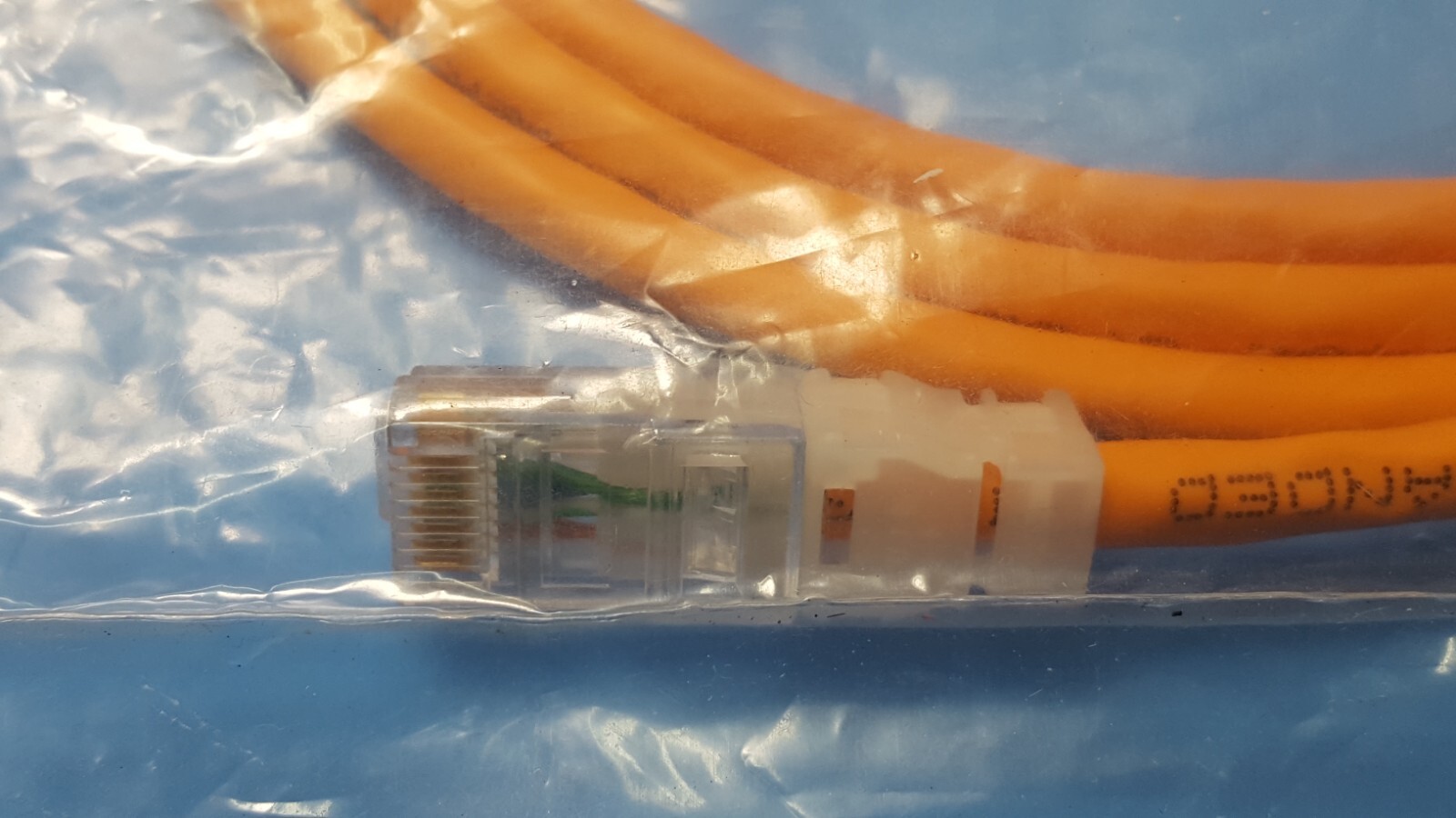 PATCH CORD CAT5E , OR-MC5E07-03 , ORTRONICS , 7 FT , ORANGE, CLARITY MOD