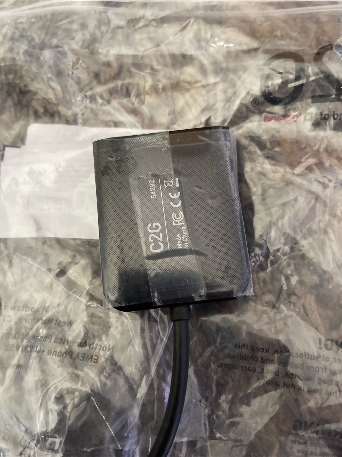 new W/ Slight Damage C2G mini display port dual hdmi hub (see pics)