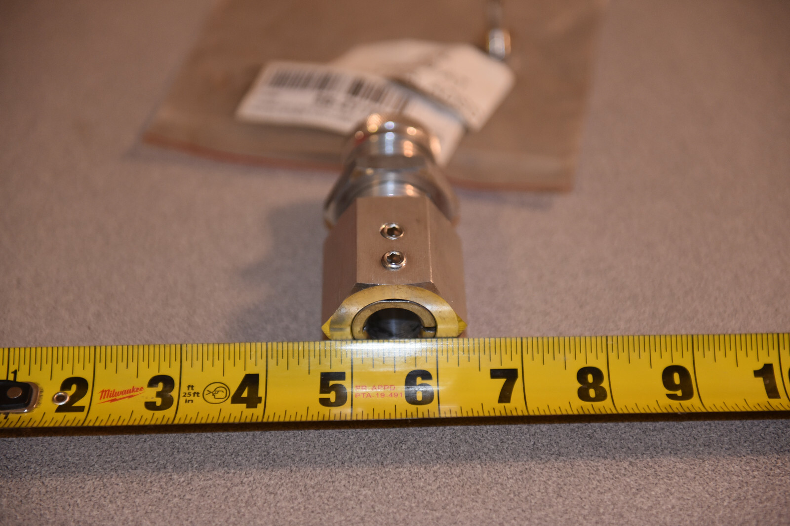 Lot of (4) AFL C8529-AT ADSS Fiber Optic Cable Splice Box Connectors – 0.642″