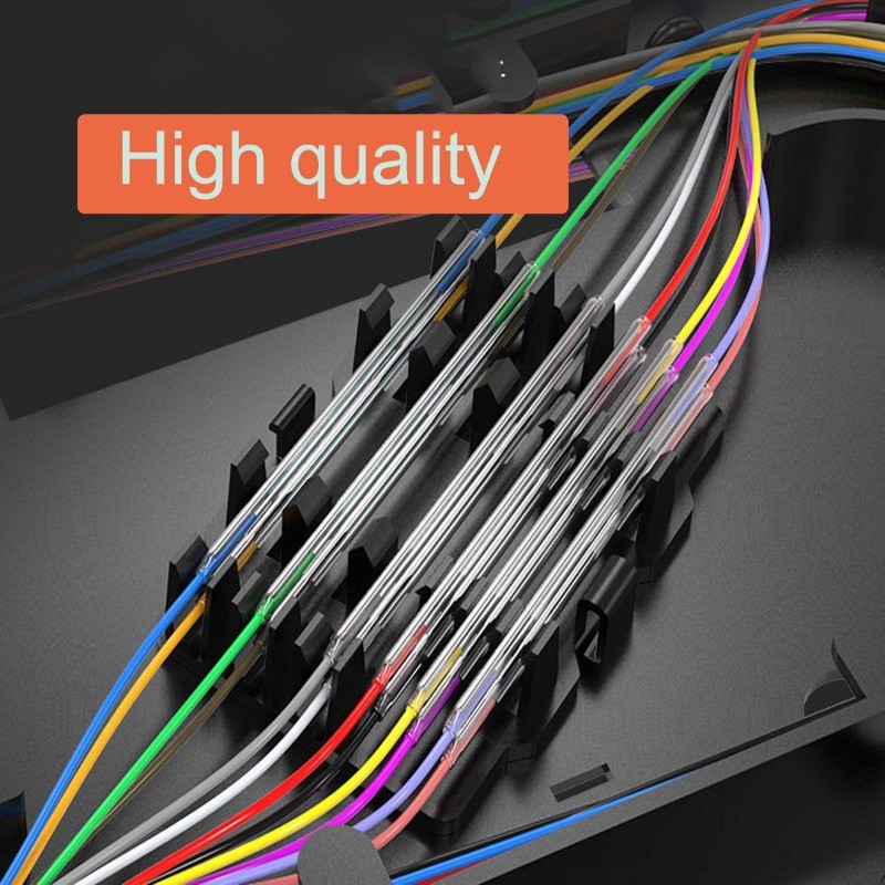 Fiber Optic Fusion Splice Protection Sleeve Clear 1000pcs,Come