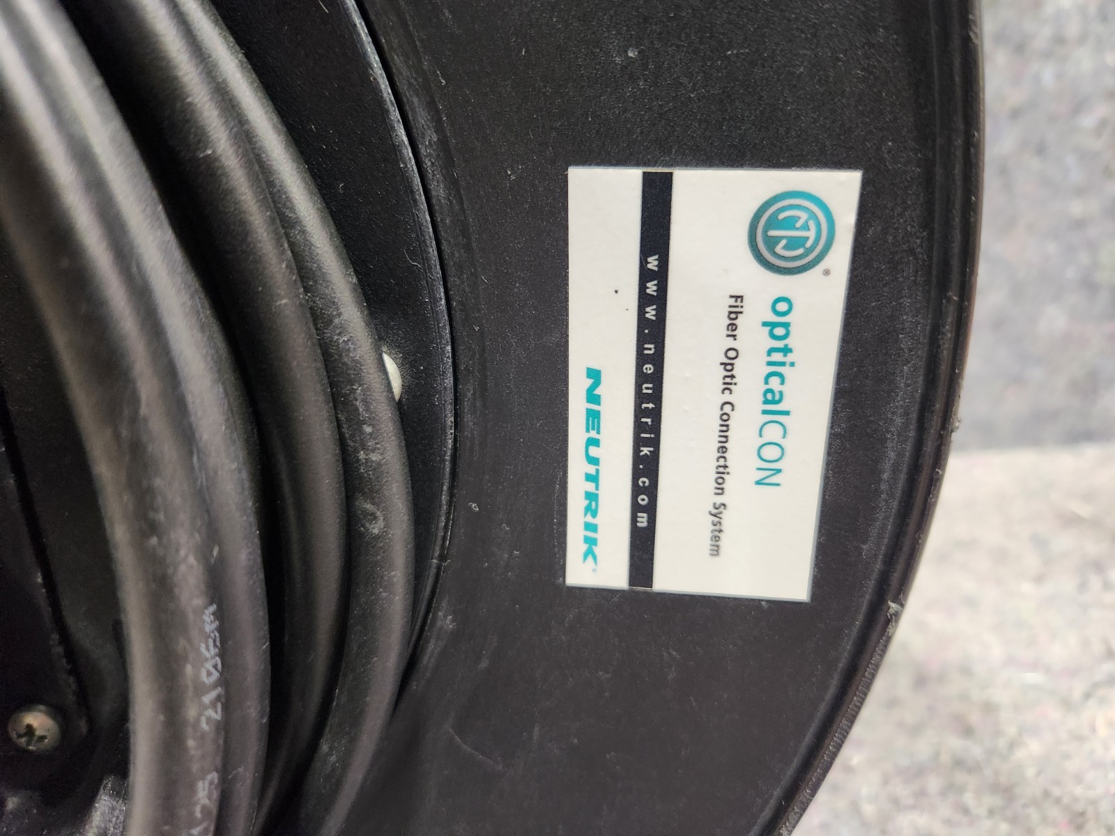 NEUTRIK Dual OpticalCON DUO 50 Meter (164ft) Multi-Mode XTreme Fiber Optic Cable