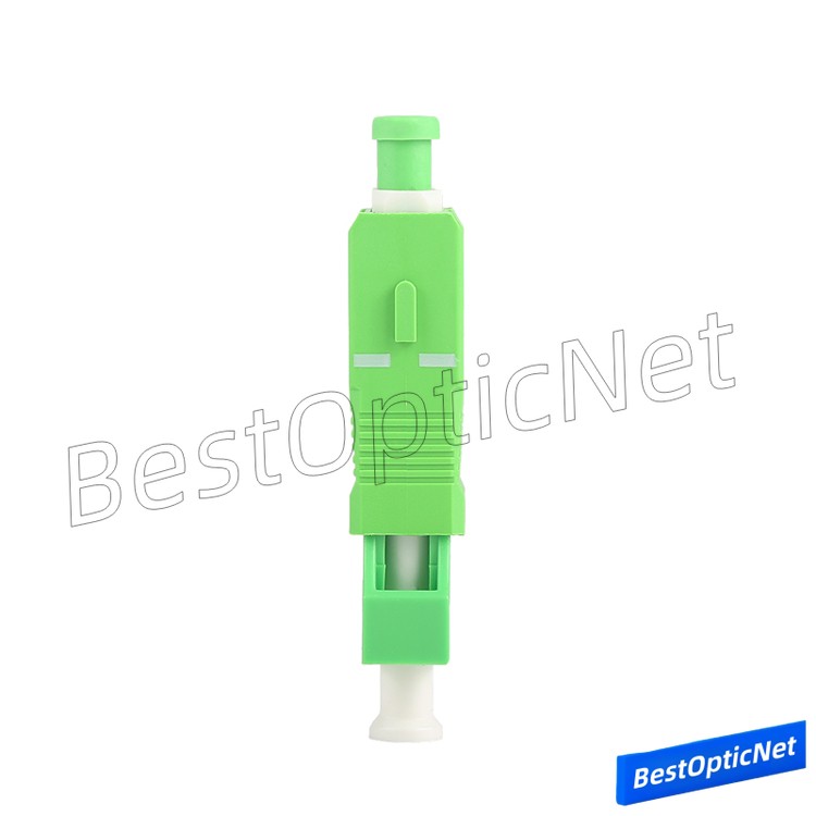 SC Male to LC Female PC APC SM MM Fiber Optical Adapter Optic Converter LC to SC