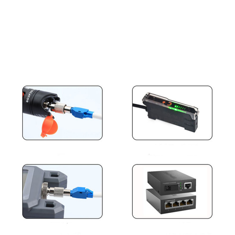 FC Male to LC Adapter Connector for Optical Power Meter Visual Fault Locator