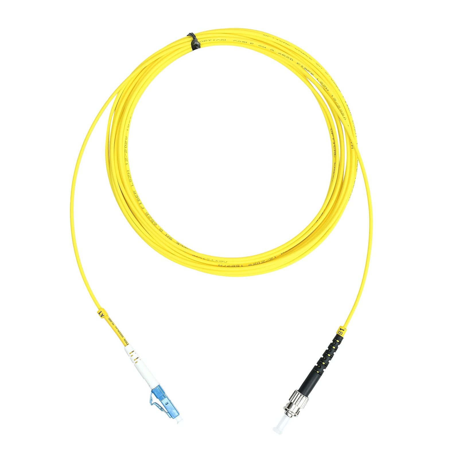 4 PCS 2M 6.5FT LC To LC OS2 Fiber Optic Patch Cable Singlemode Duplex 9/125m