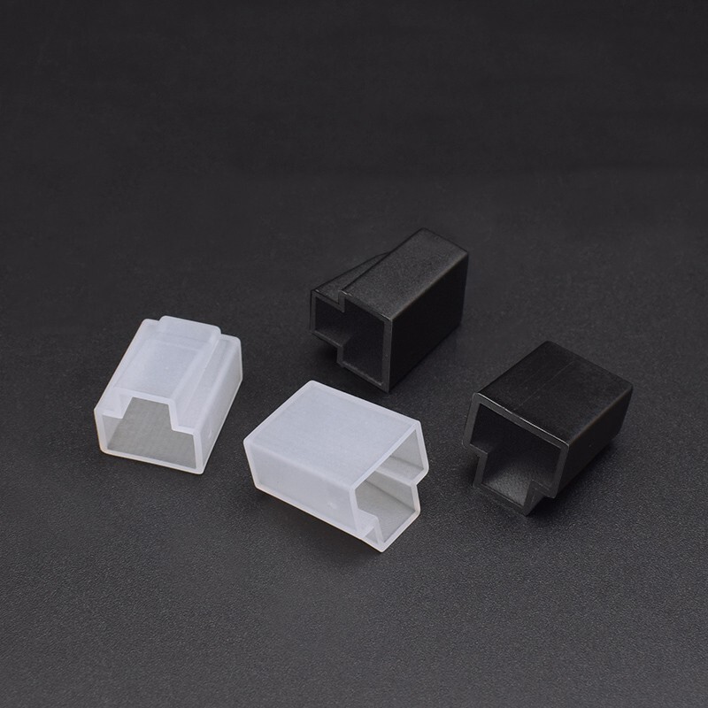 Rj45 Dust Plug Cover PE Network Cable Plug Rj45 Male Crystal Head Dust Cover