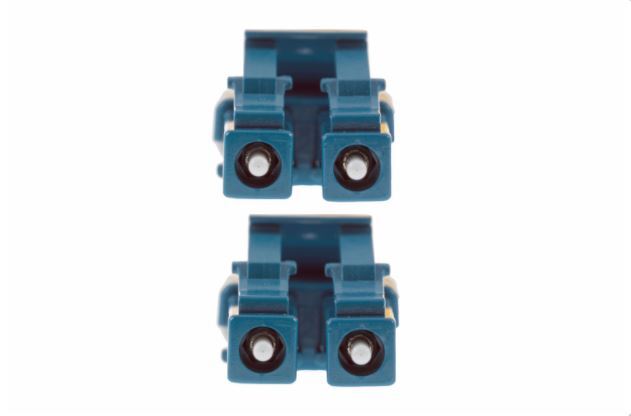 LC UPC to LC UPC Duplex S2 Single Mode PVC (OFNR) Fiber Optic Patch Cable 2mm