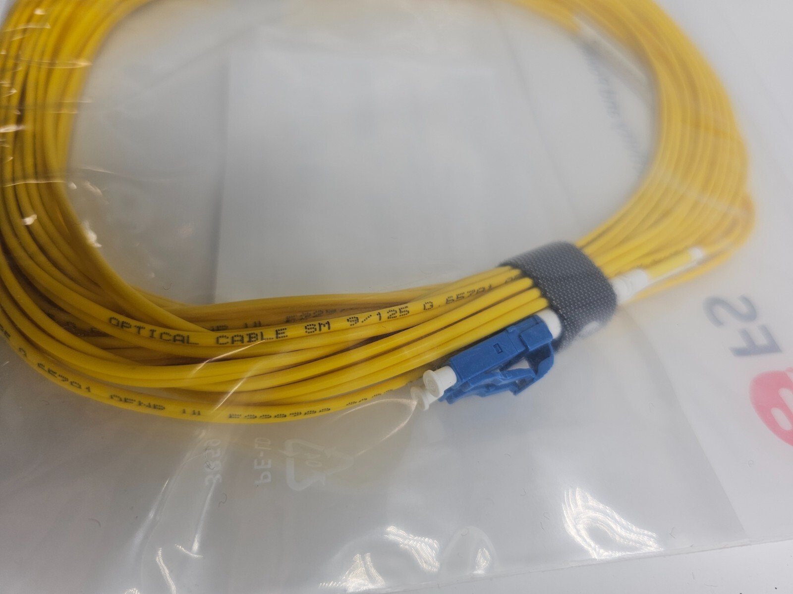 (QTY 2) FS Single SMLCDX Mode Fiber Patch Cable 10M OS 9/125 Single Mode LC-LC