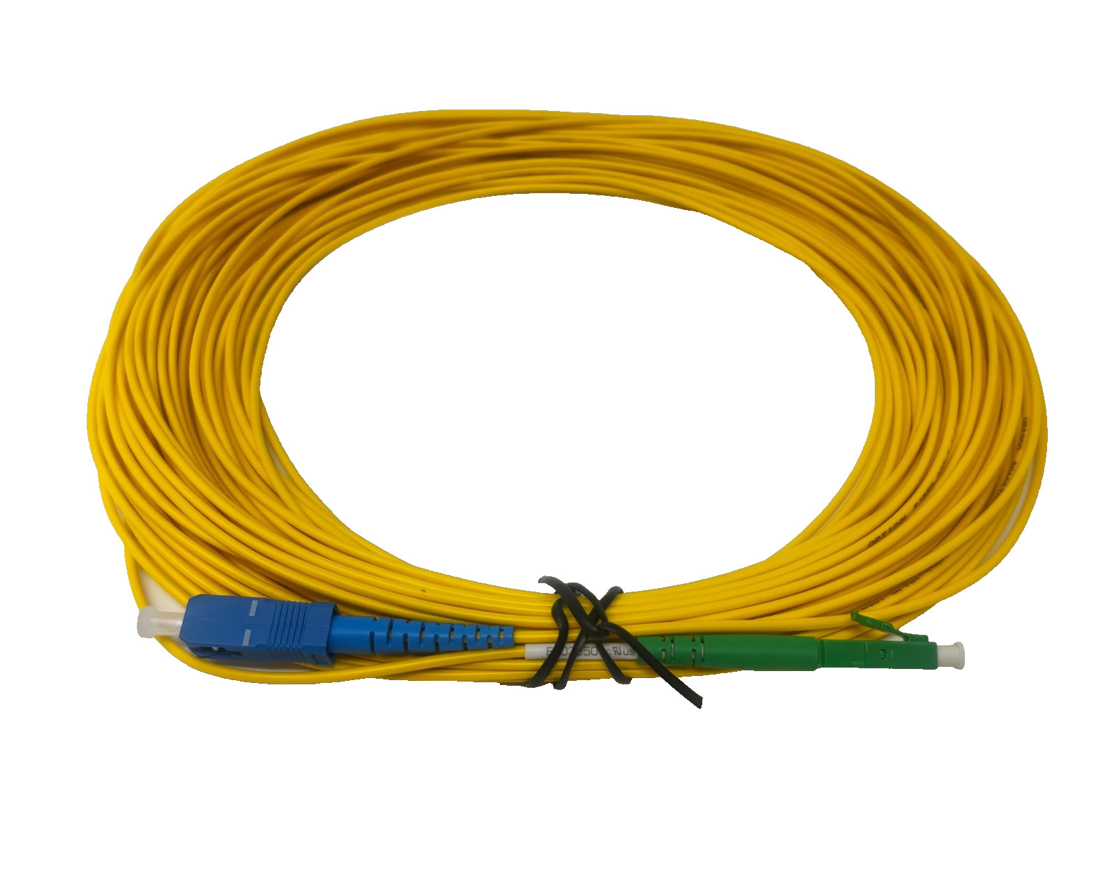 New Fiberdyne Labs 2.0mm LC/APC to SC/UPC 20m Singlemode Fiber Jumper