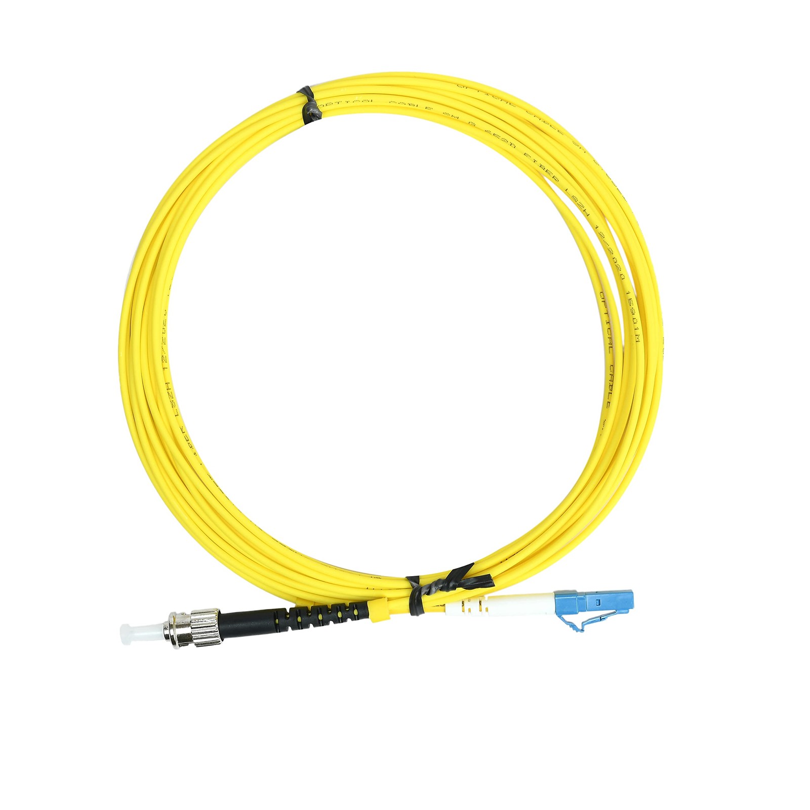4 PCS 2M 6.5FT LC To LC OS2 Fiber Optic Patch Cable Singlemode Duplex 9/125m