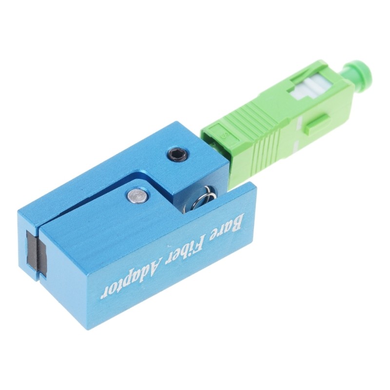 UPC Round Square Bare Fiber Adapter Clamp Lab Dedicated Coupler Adapter