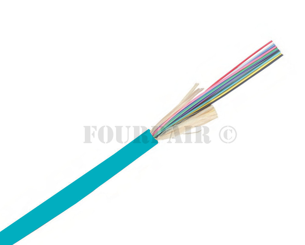 Indoor/Outdoor 24-Strand Multimode OM3 Fiber Optic Cable – Custom Cuts Per 1ft