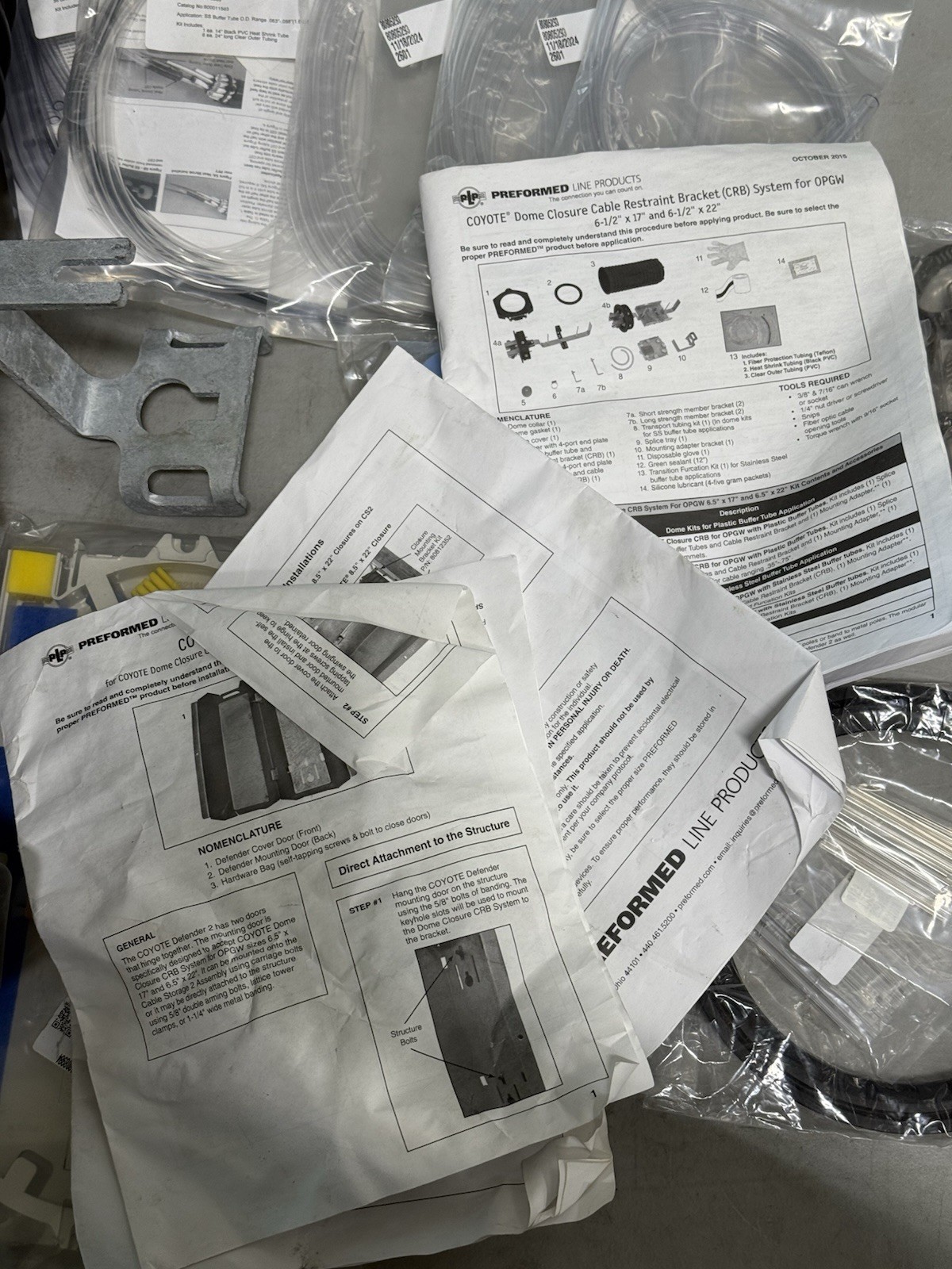 PLP Coyote Dome Closure Kit 6.5″ x 22″ COYW622S006 – Unused Open Box