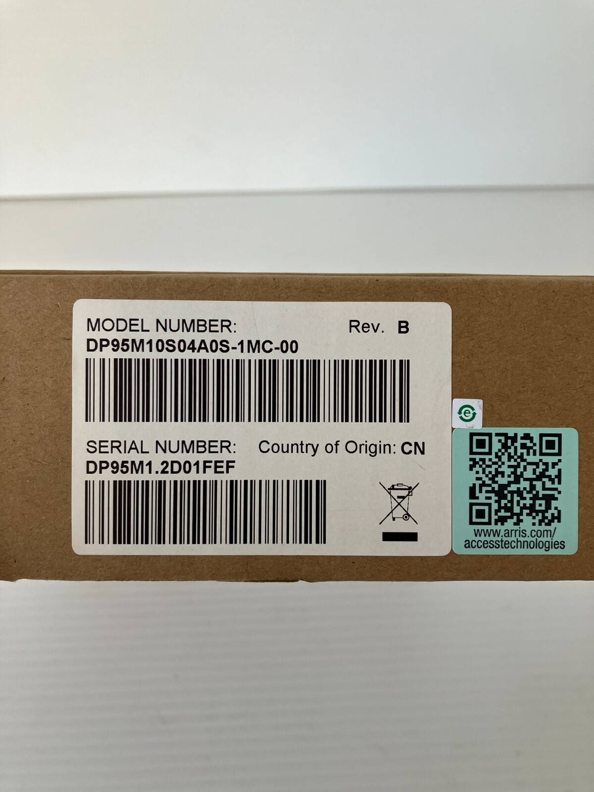 Arris DP95M10S04AOS-1MC-00 Fiber Optic Cassette COMMUNICATION EQ11