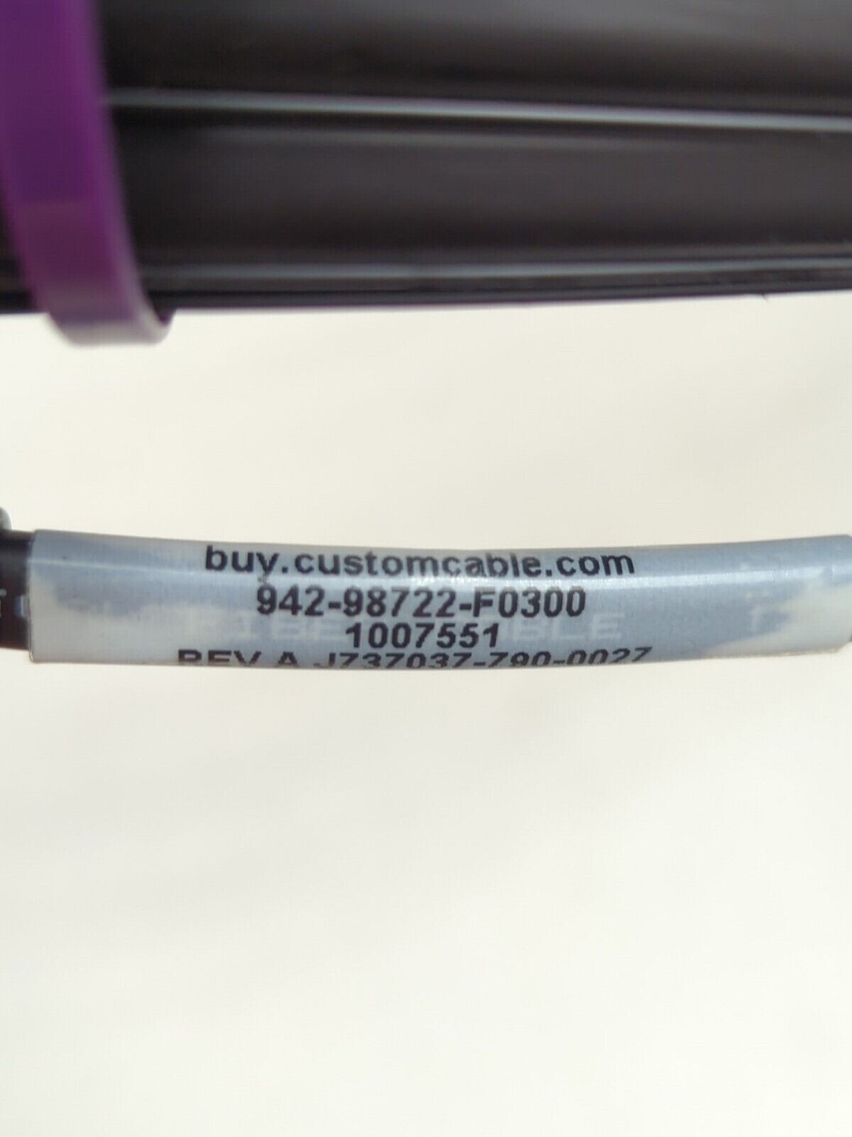 OptiTap Compatible to Blunt Flat Drop Cable Assembly 1 Fiber Singlemode 300 ft.