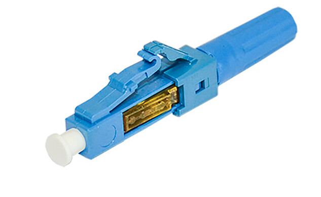 Lot of 5 TechLogix Networx ECOConnector Single-Mode Zip-Cord LC Fiber Optic Conn