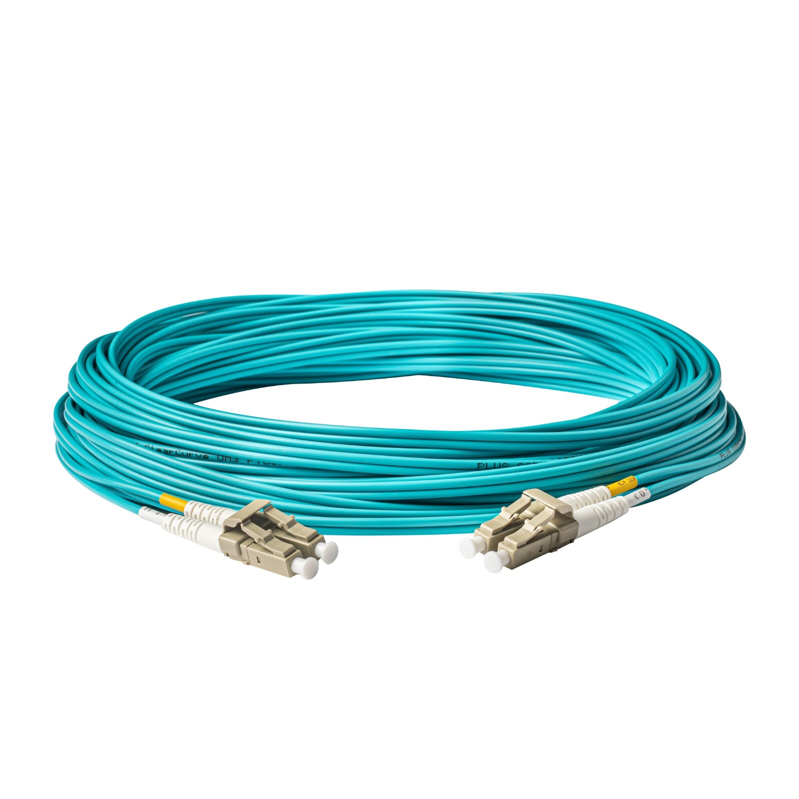 100 ft Multimode OM3 Duplex LC LC Fiber Jumper Corning Fiber Fast USA Shipping