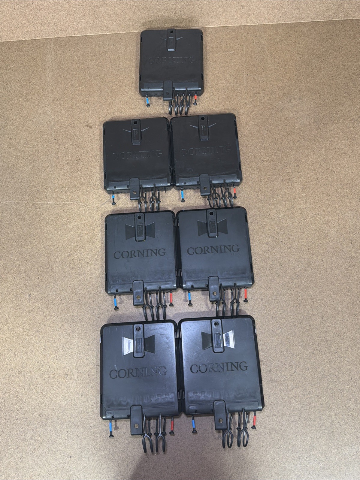 CORNING Evolv Optical Tap DTA8X41500NC000S0P Lot of 7 Used VGC!